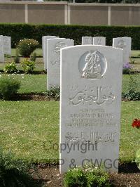 Heliopolis War Cemetery - Abu Sayid Khan, 